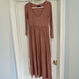 Hatch Maternity Women's Phoebe Dress in Clay